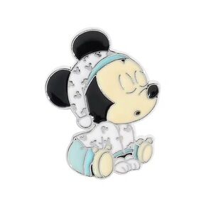 Cute Sleepy Mickey Mouse Enamel Pin